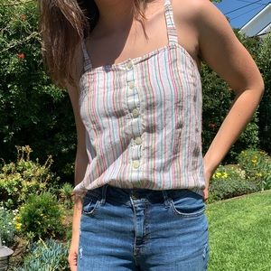 Madewell summer stripe top